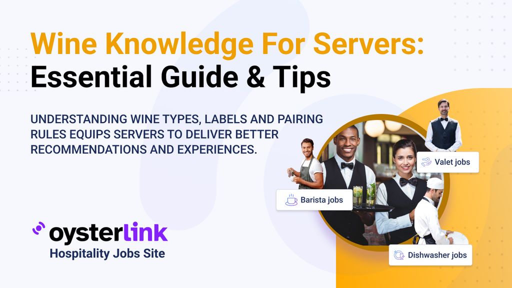 Wine knowledge for servers essential guide tips